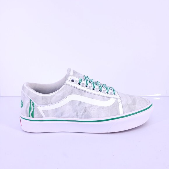 Vans x Crayola ComfyCush Old Skool Gray Green Sneakers Women’s 8 Men’s 6.5 - Picture 1 of 14